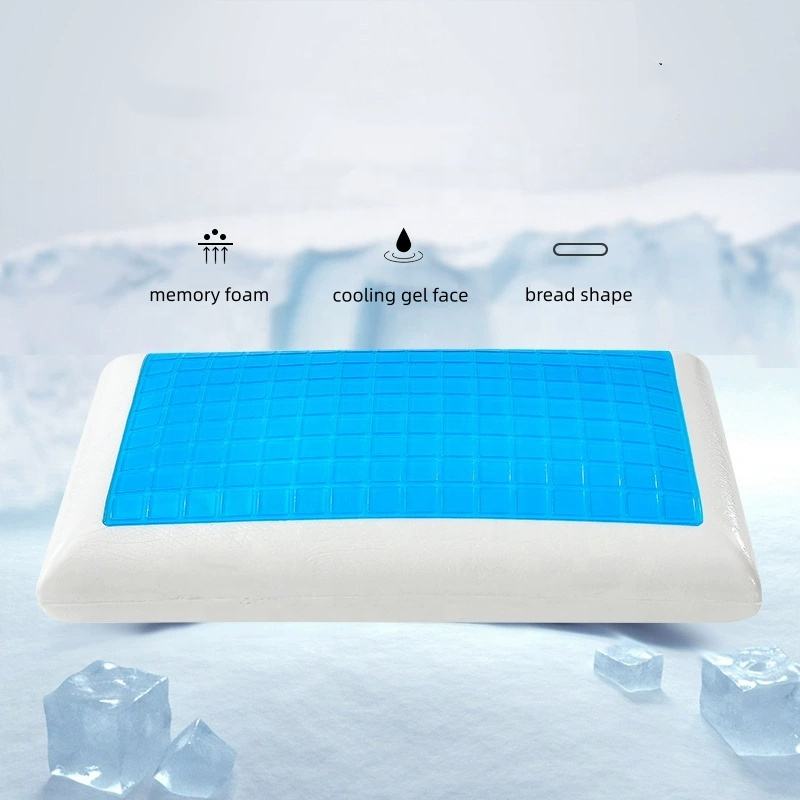 Cooling Gel Memory Foam Cervical Pillow