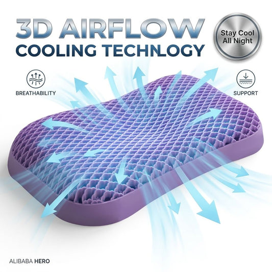 Cooling TPE Cervical Support Pillow