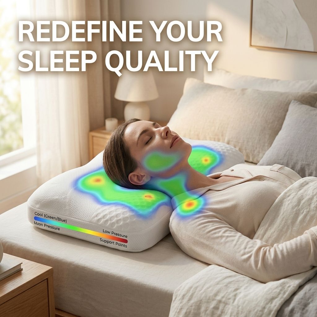 Cooling TPE Cervical Support Pillow