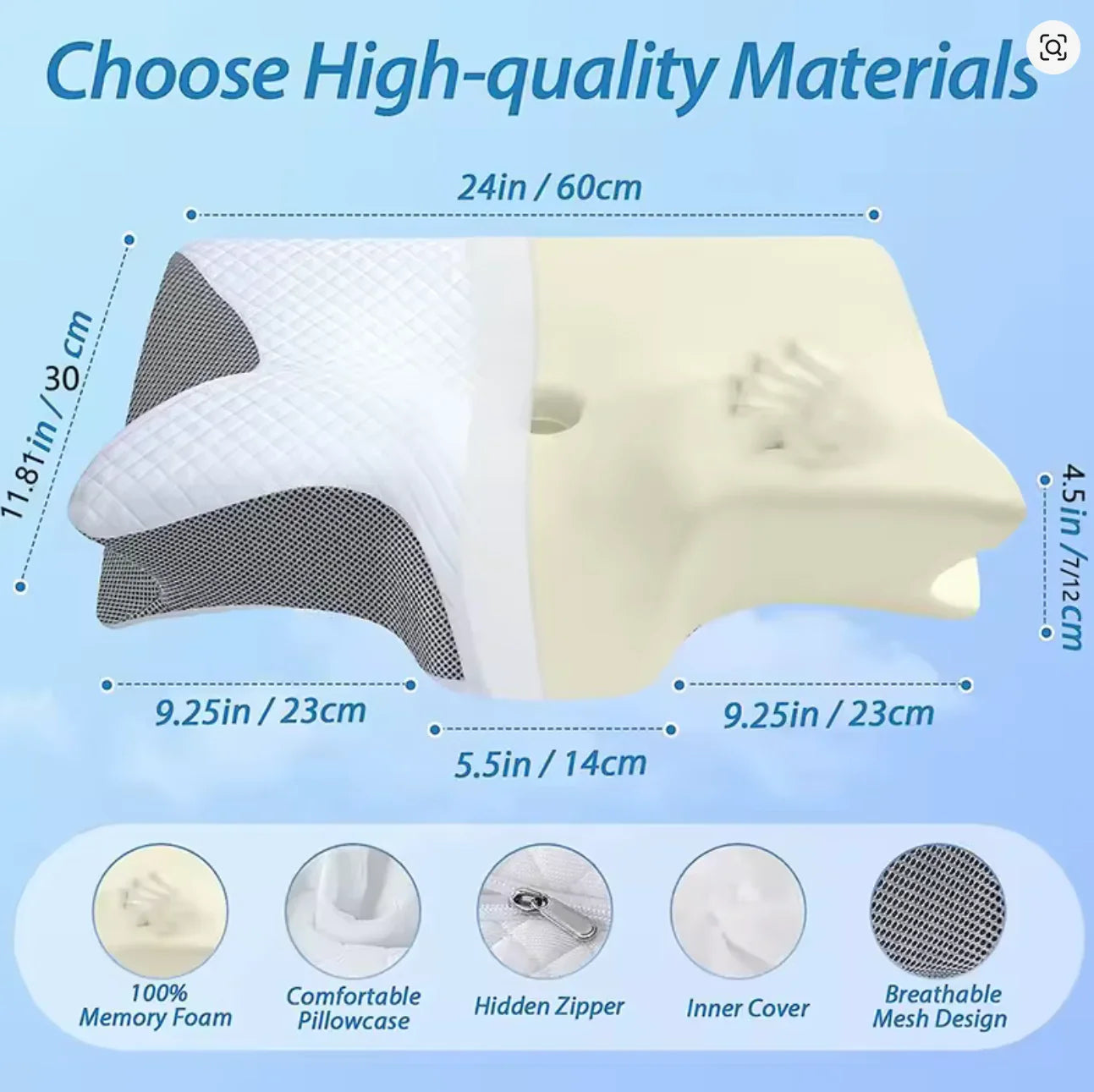 Dr Faz Contoured Cervical Pillow