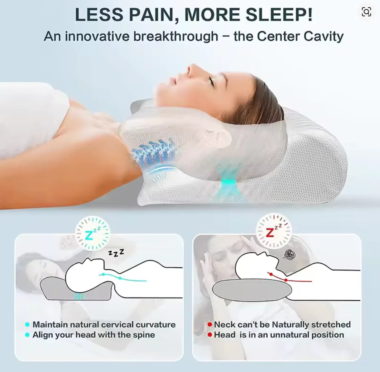 Dr Faz Contoured Cervical Pillow