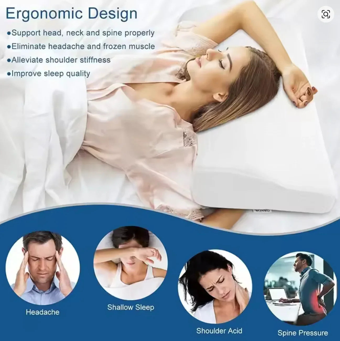 Dr Faz Butterfly Cervical Pillow